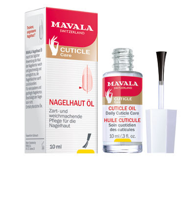 Mavala Nagelhauptpflegeölo erhält die Nagelkonturen weich und geschmeidig 10 ml