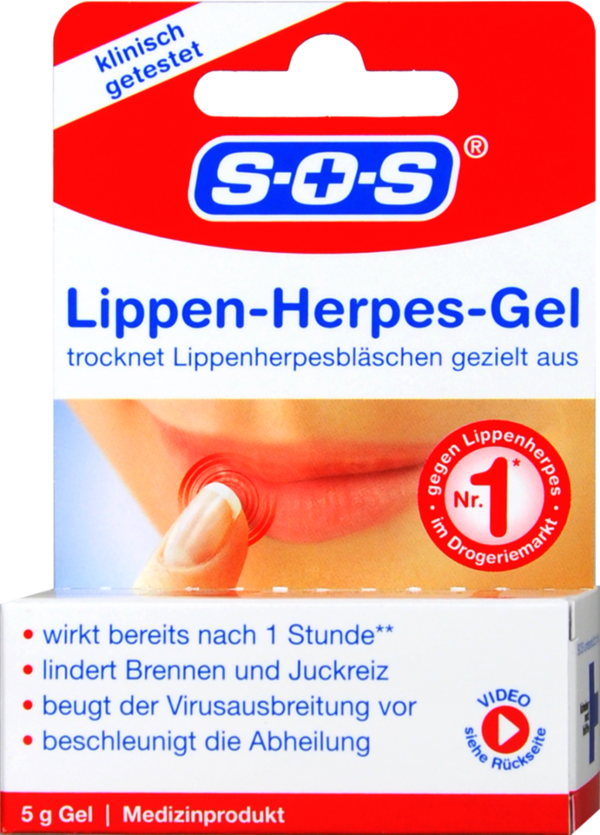 SOS Lippenherpes Gel, 5 g