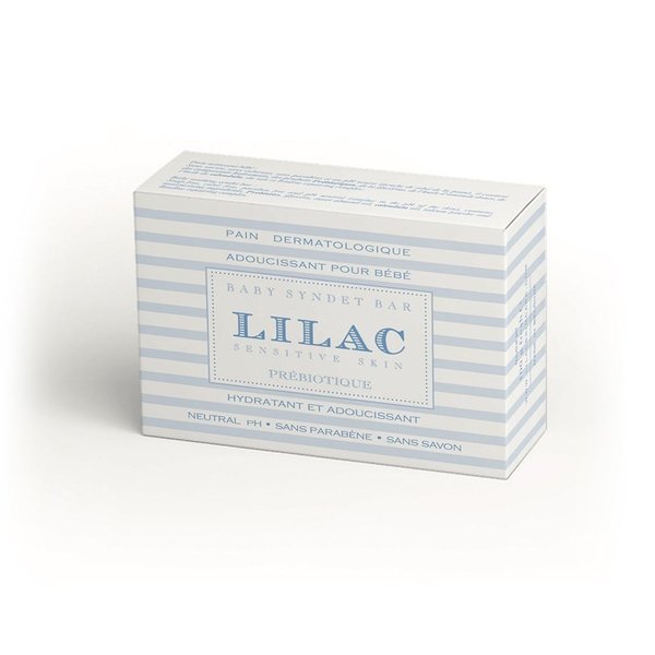 Lilac Baby Soothing Dermatological SYNDET BAR Seife Soap-free, paraben free and pH neutral 100 gr.