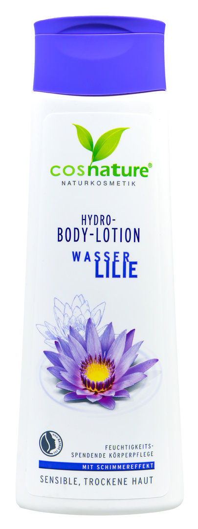 Cosnature Hydro Lotion Wasserlilie, 250 ml